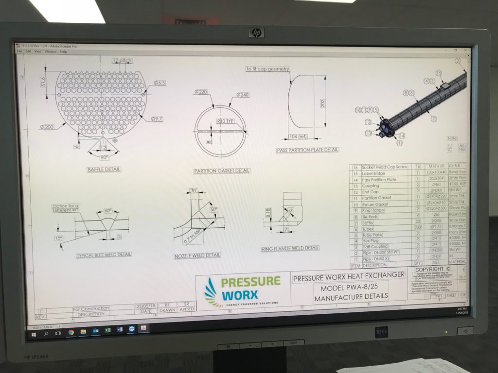 Heat Exchanger PV Mechanical Design Pressure Worx