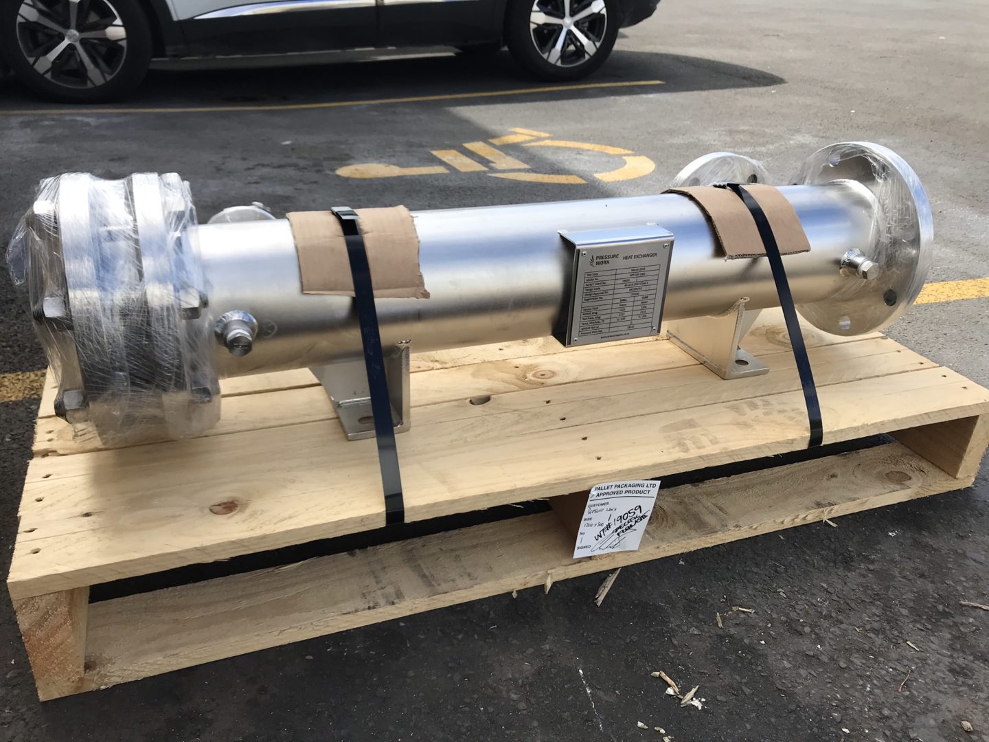 Floating tubelate shell & tube heat exchanger for dairy, NZ PECPR