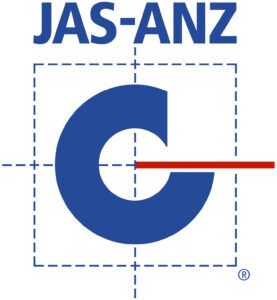 JAS-ANZ accreditation, recognised worldwide